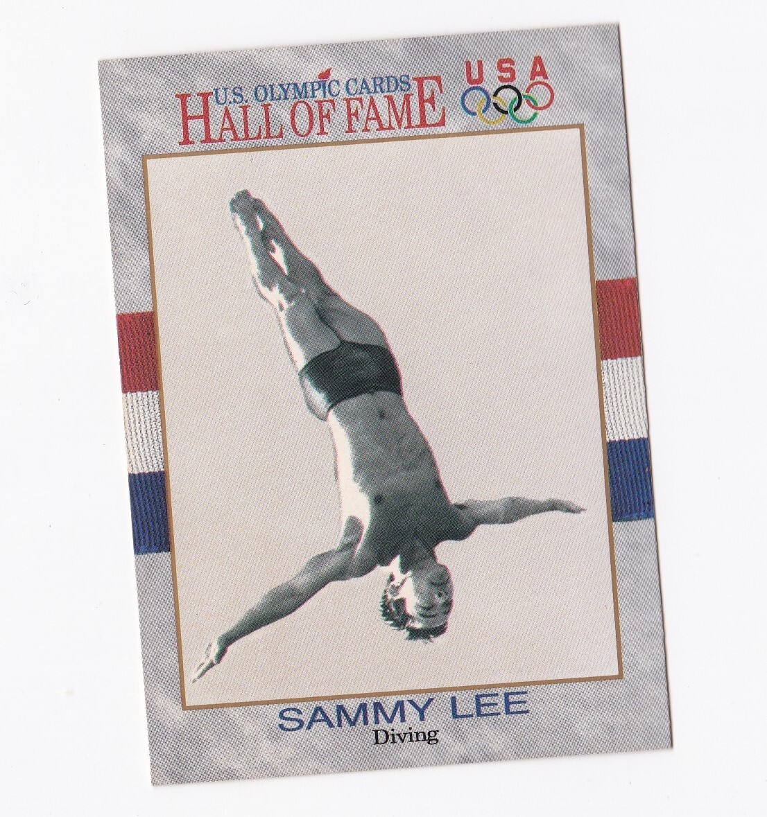 1991 Impel U. S. Olympic Hall of Fame Sammy Lee, M.D. #49