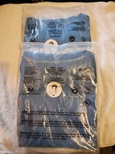 2 Sets Of Womens Stretchy Blue Scrubs Sz M