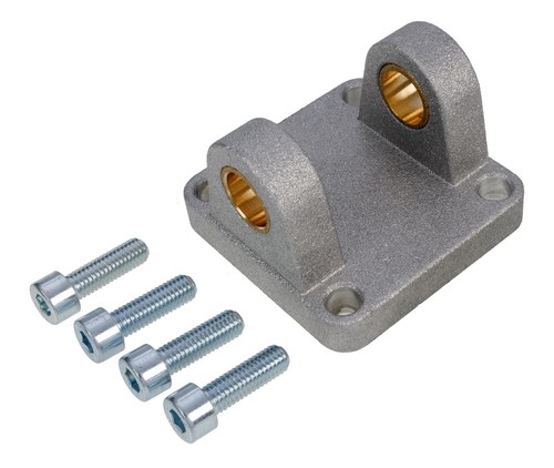 Rear Clevis Bracket MP2 for ISO 15552 Pneumatic Air Cylinders VDMA 32mm - 125mm - Picture 2 of 3