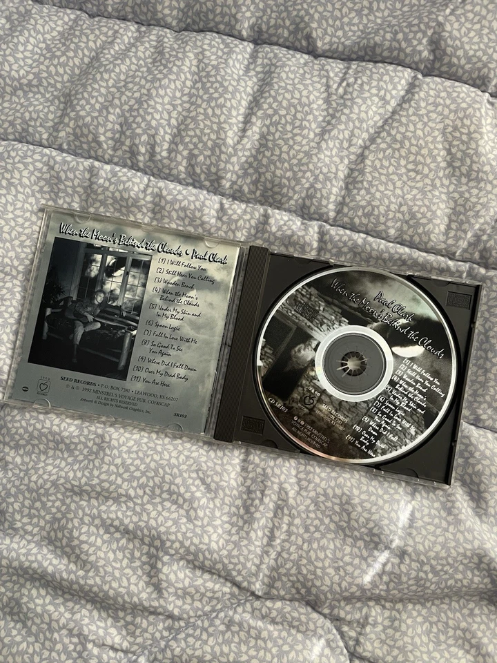 When The Moon’s Behind The Clouds Paul Clark CD 1992 Vintage 90s Christian Folk Foto 2 de 4