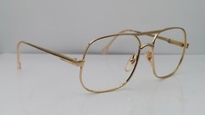 Vintage Viva 603 Gold Pilot Italy Sunglasses FRAMES ONLY