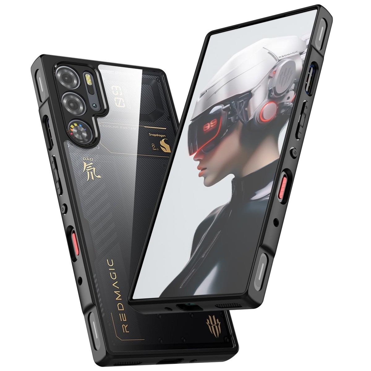 Case for ZTE Nubia Red Magic 9 Pro, Military Drop Protection