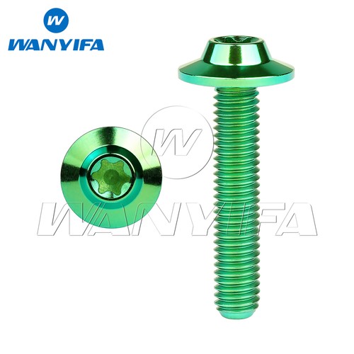Titanium Bolt M5/M6x10 12 15 20 25 30 35mm Butterfly Torx Head Screw Ti Fastener - Picture 11 of 14