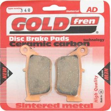Goldfren Brake Pads Rear For Yamaha YP 125 R X-Max 2DM Heng Tong R/Caliper 2014