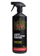 Box Of 4 x Mad Hog Carpet Spot & Stain Remover 1L Spray Joblot Job Lot 2.74 per litre