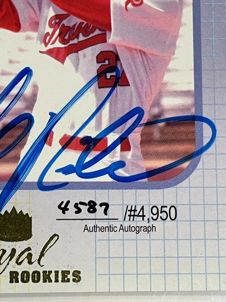 2000 Royal Rookies Baseball Auto #/4950 - Chris Richard - St. Louis Cardinals - Image 2 of 3