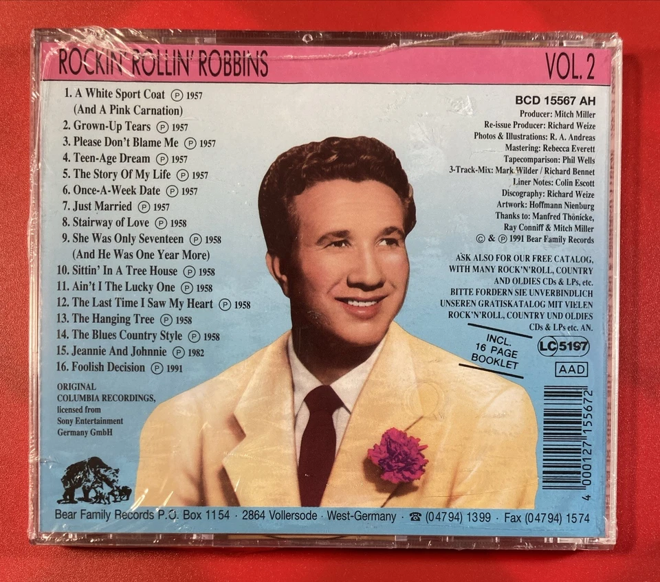 Story of My Life - The Ray Conniff Recordings by Marty Robbins (CD, 1994) New - Image 4 of 4