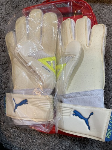 Puma Powercat 2.12 Guanti da portiere da uomo taglia 7 040808-12 BIANCHI - Foto 5 di 7