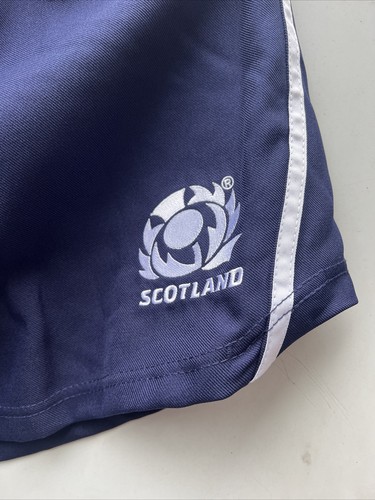 REBAJADO Escocia Rugby Pantalones Cortos Macron Talla EU XXL US XL NUEVO - Imagen 3 de 8