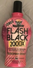 European Gold Flash Black 2000X Indoor Tanning Lotion with Time-Release DHA 12