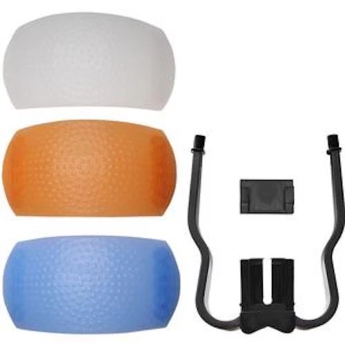 Speedlight Flash + COLOR DIFFUSER for Nikon D7100 D7000 D5100 D3200 D3100 D3400  - Image 3 of 4