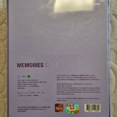 BTS Memories of 2018 DVD 4disc Photobook Frame Card Photo