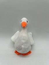 Ty Beanie Baby Gracie the Swan PVC Filled No Hang Tag 1996
