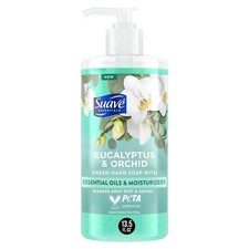 Suave Essentials Liquid Hand Soap, Refreshing Eucalyptus & Orchid, 13.5 fl oz 0.23 per fl oz