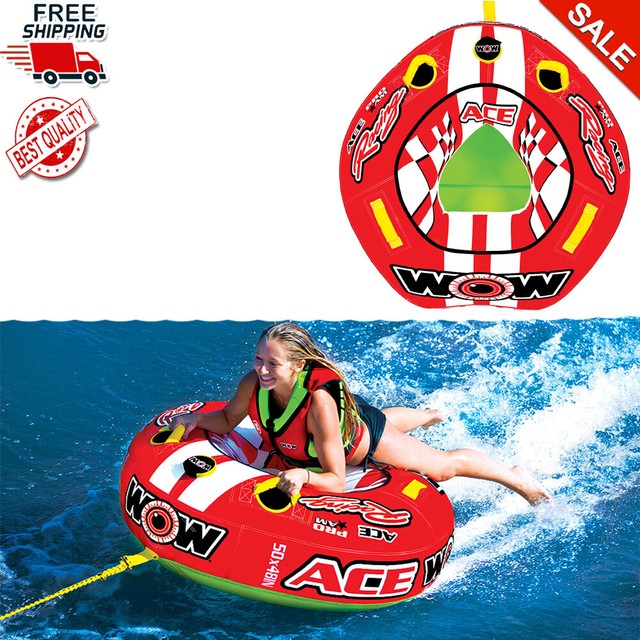 West Marine DELTA BLASTER 55" Water Ski Tube Clutch 2 Person Towable