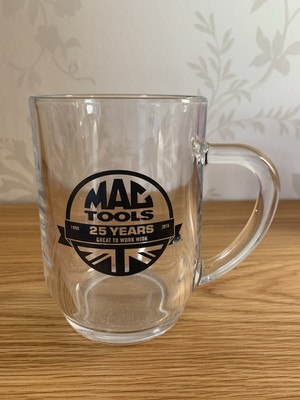 mac tools Bierstein Glas 25 Jahre Jubiläum