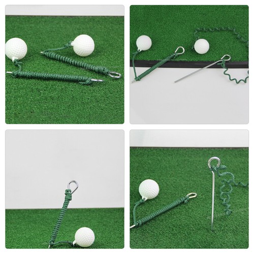 Golf Swing Accessori per Esercizi Golf Allenatori Golf Braccio Corde - Foto 11 di 12
