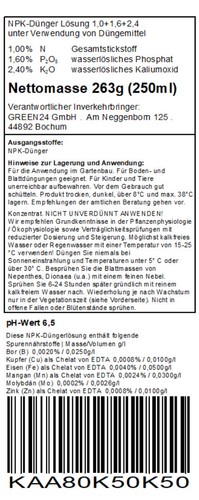 Karnivoren-Dünger NPK Dünger für fleischfressende Pflanzen Carnivoren Arten - Bild 3 von 6