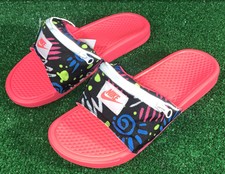 nike sandals with zipper