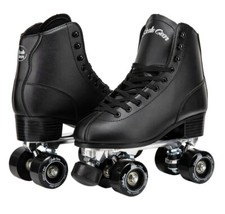 Skate Gear Retro Quad Roller Skates with Structured Boot