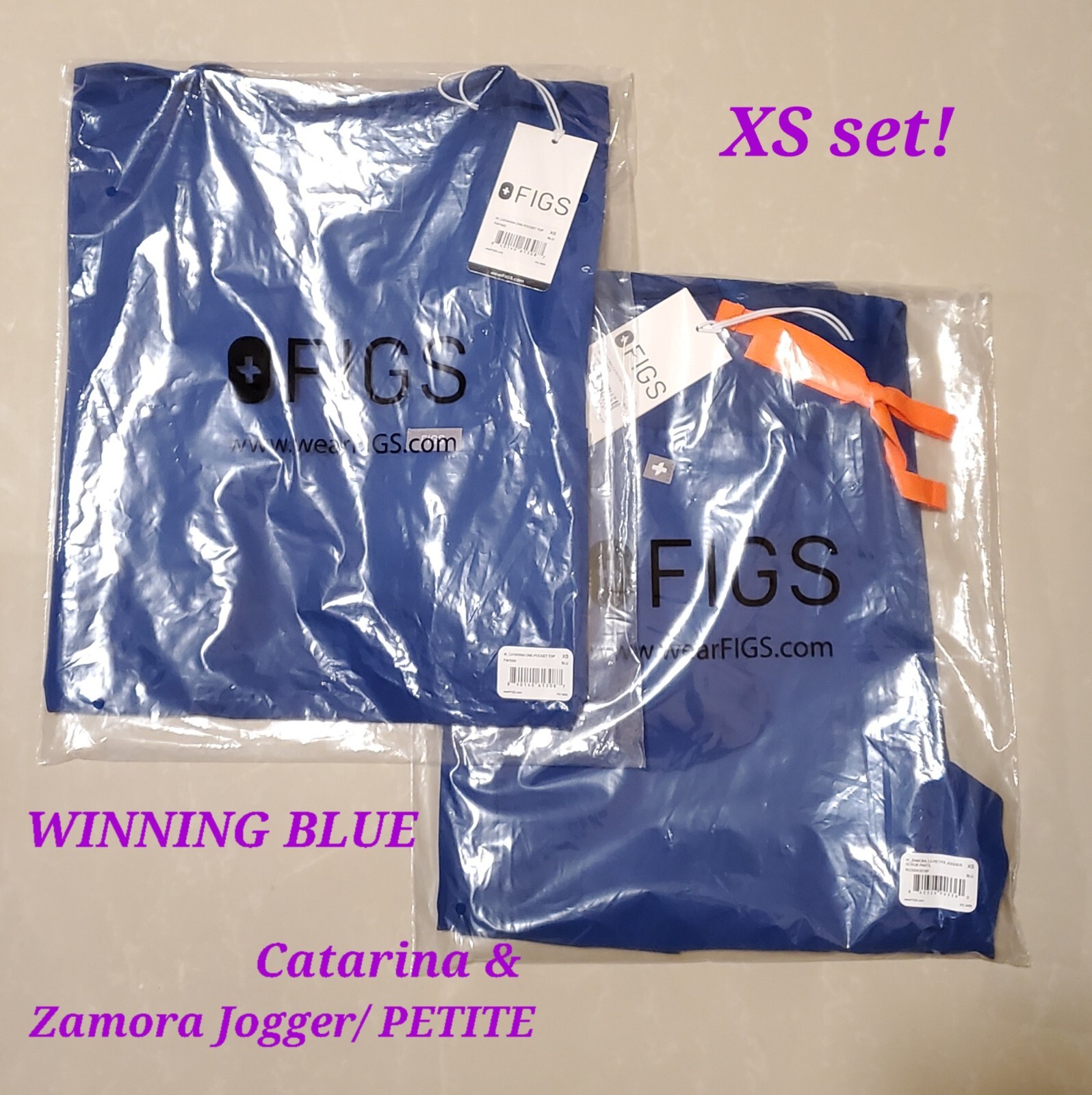 Figs Winning Blue Catarina (XS) for sale online eBay