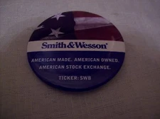 Collectible Smith & Wesson Badge When They Joined AMEX