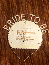 Bride to be 3 piece set - Headband and two hair pins - Rhinestones