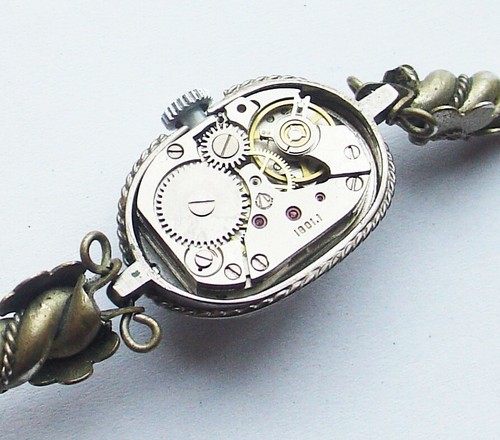 Serviced Ussr Soviet Russian Luch Jewel Womens Watch Mechanical Wrist Ladies - Picture 12 of 12