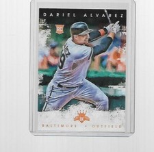 2016 PANINI DIAMOND KINGS BASEBALL DARIEL ALVAREZ ROOKIE #157