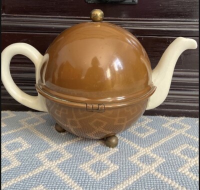 Vintage Copper Clad Teapot