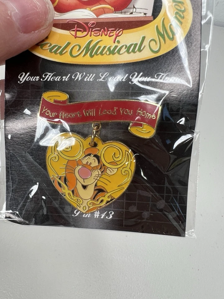 Magical Musical Moments Tigger Disney Pin Your Heart Will Lead You Home Dangle - Image 2 of 4