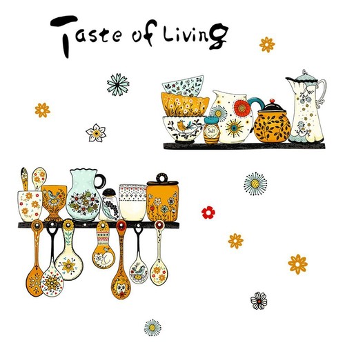 Decorate Your Kitchen with DIY Wall Art High Quality Vinyl Wall