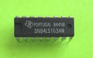 Sn84ls163 = industrial 74ls163 Sync 4-bit binary Counter Texas Instruments