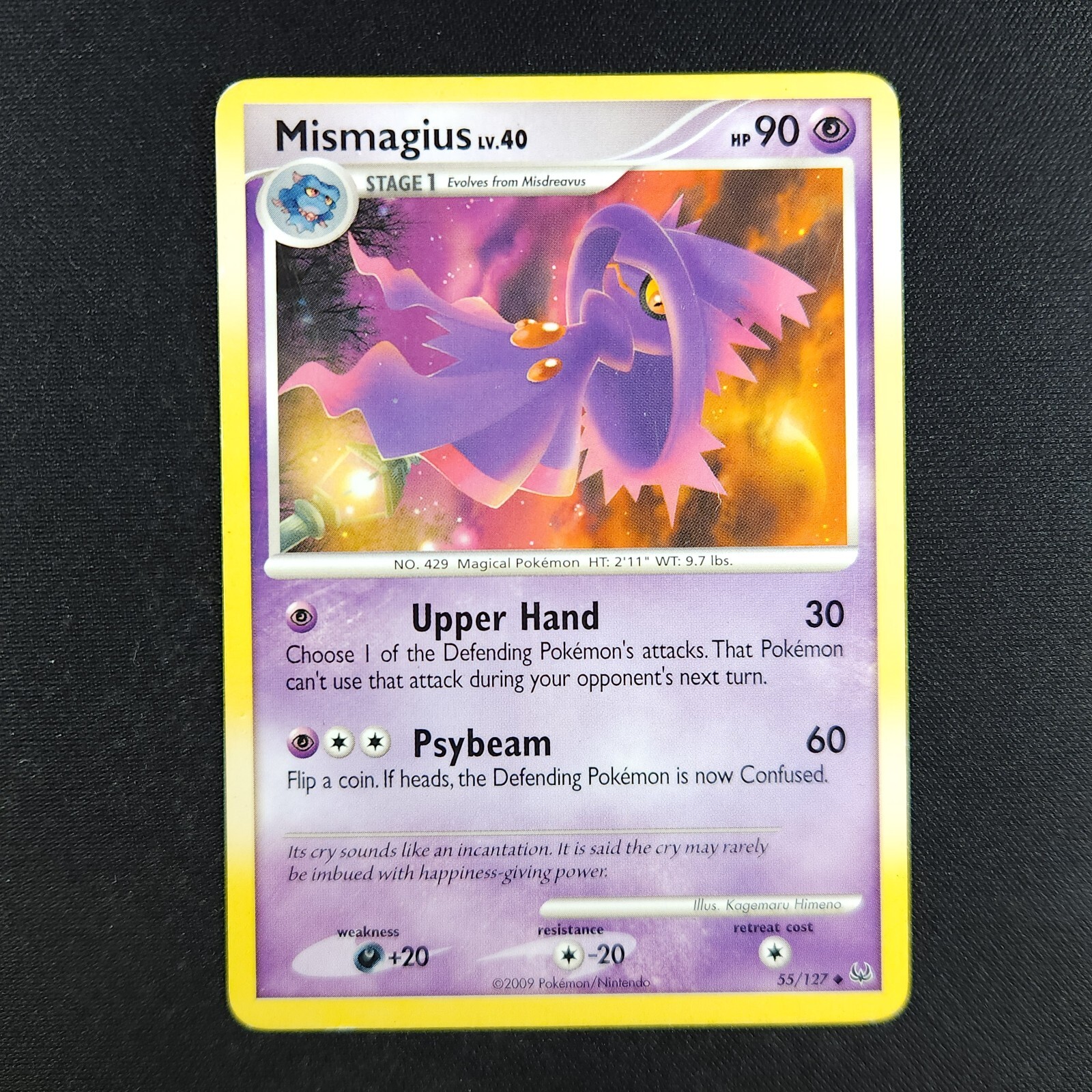 Mismagius 55/127 - Platinum - Pokemon Card