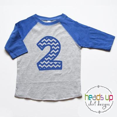 Birthday Shirt Twins/Triplets Two Birthday Shirt Toddler Boy/Girl