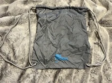 Nike Football Gray Drawstring Bag 