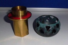 Set Teelichthalter aus Messing #S