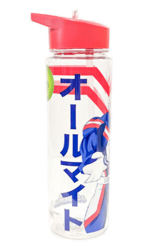 My Hero Academia Water Bottle Toshinori Yagi 14oz NEW Official All Might Design - Picture 2 of 3