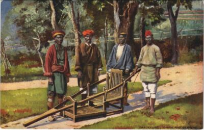 PC DARJEELING DANDY AND BEARERS INDIA (a20619)