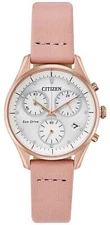 Citizen Chandler FB1443-08A Ladies 32mm Chronograph Watch MSRP$325