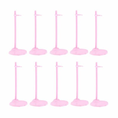 10 Transparenter Puppenständer – Displayhalter Aus Kunststoff, Stabil, Für Action-Figuren, Minifiguren Und Kleine Dekofiguren, 8 X 7 X 5 Cm