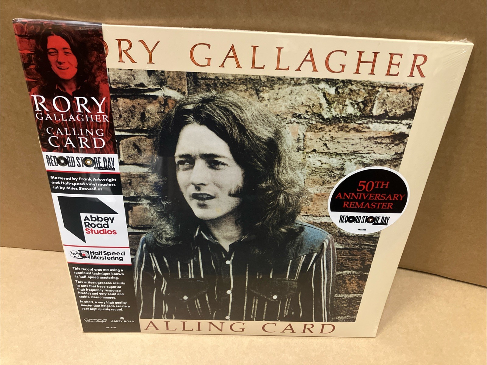 RORY GALLAGHER - Calling Card 50th Anniversary - LTD HSM VINYL LP RSD2026 - NEW