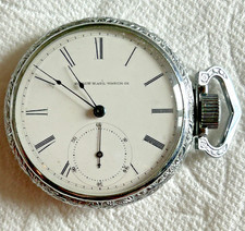 Elgin 1882 Pocket Watch 16s 11j 3m 92g s/n 954398 o/f
