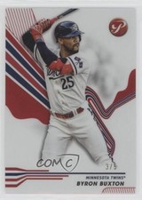 2024 Topps Pristine Red Refractor 3/5 Byron Buxton #152 v9t