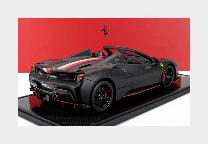 BBR-MODELS BBR1225CL FERRARI - 488 PISTA SPIDER N 16 PERSONAL CAR CHARLES LECLER - Immagine 2 di 2