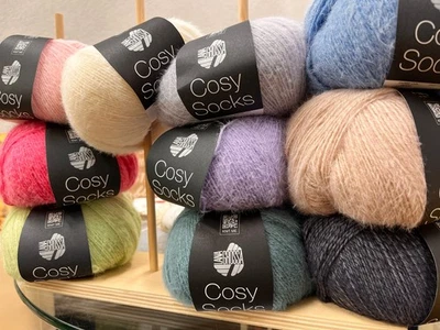 Lana Grossa COSY SOCKS (Kuschel-)Sockenwolle, Merino/PA, 100g ca. 400m