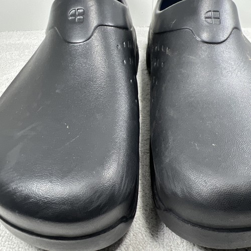 Shoes For Crews Black Unisex Slip Resistant Clogs Water Resistant SZ 9 M 11 W - Picture 10 of 15
