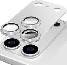 For iPhone 17 Pro Max Camera Lens Protector Sliver Strong Adhesion All in one
