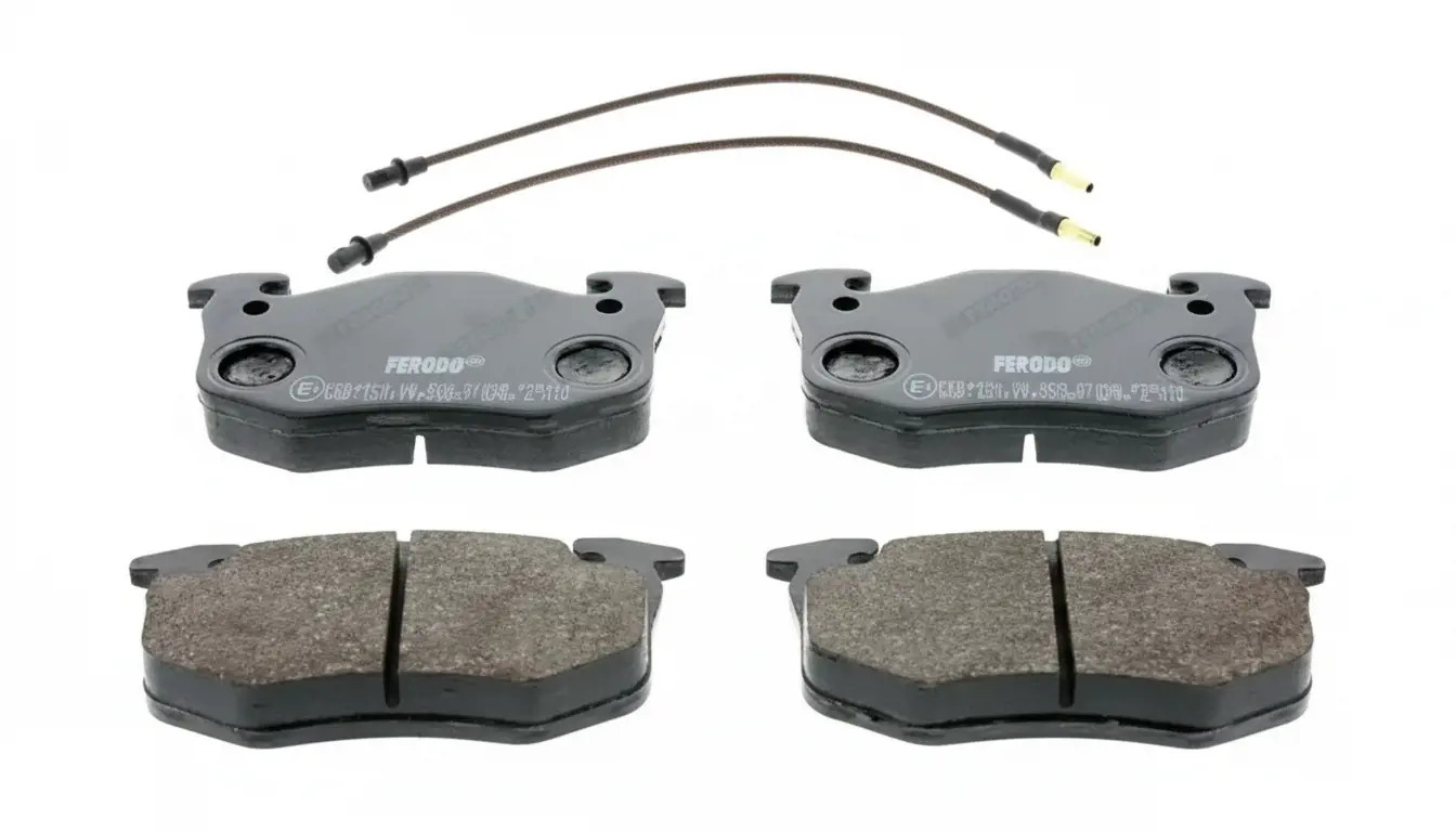 Für FERODO FDB440 Brake Pad Set, disc brake FDB440 Brake pads set front , fits: - Bild 2