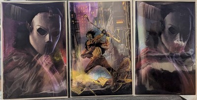 TMNT: CASEY JONES #1  CARLA COHEN & DANNY EARLS NYCC SPOT FOIL & FOIL VARIANTS